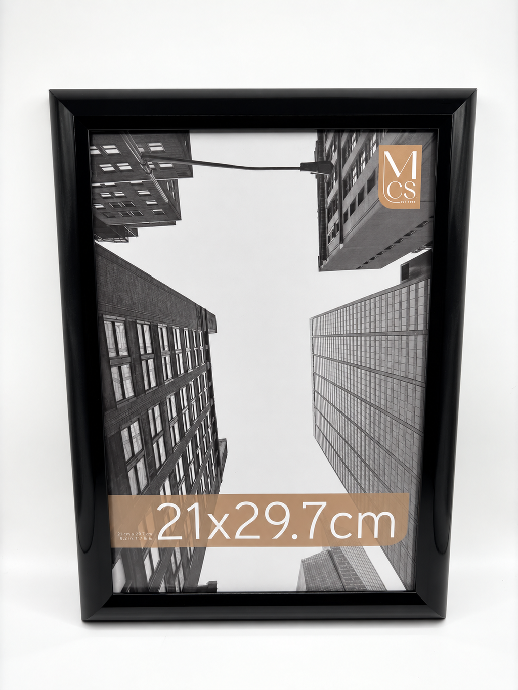 MCS Trendsetter A4 képkeret – fekete, 21 × 29,7 cm – 3 darabos csomag