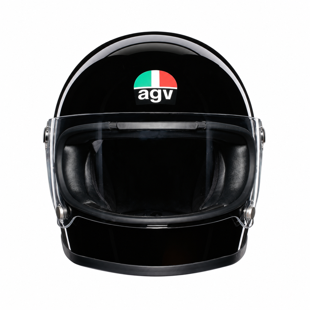 AGV Legends X3000 zárt motoros bukósisak – Fekete (XS)