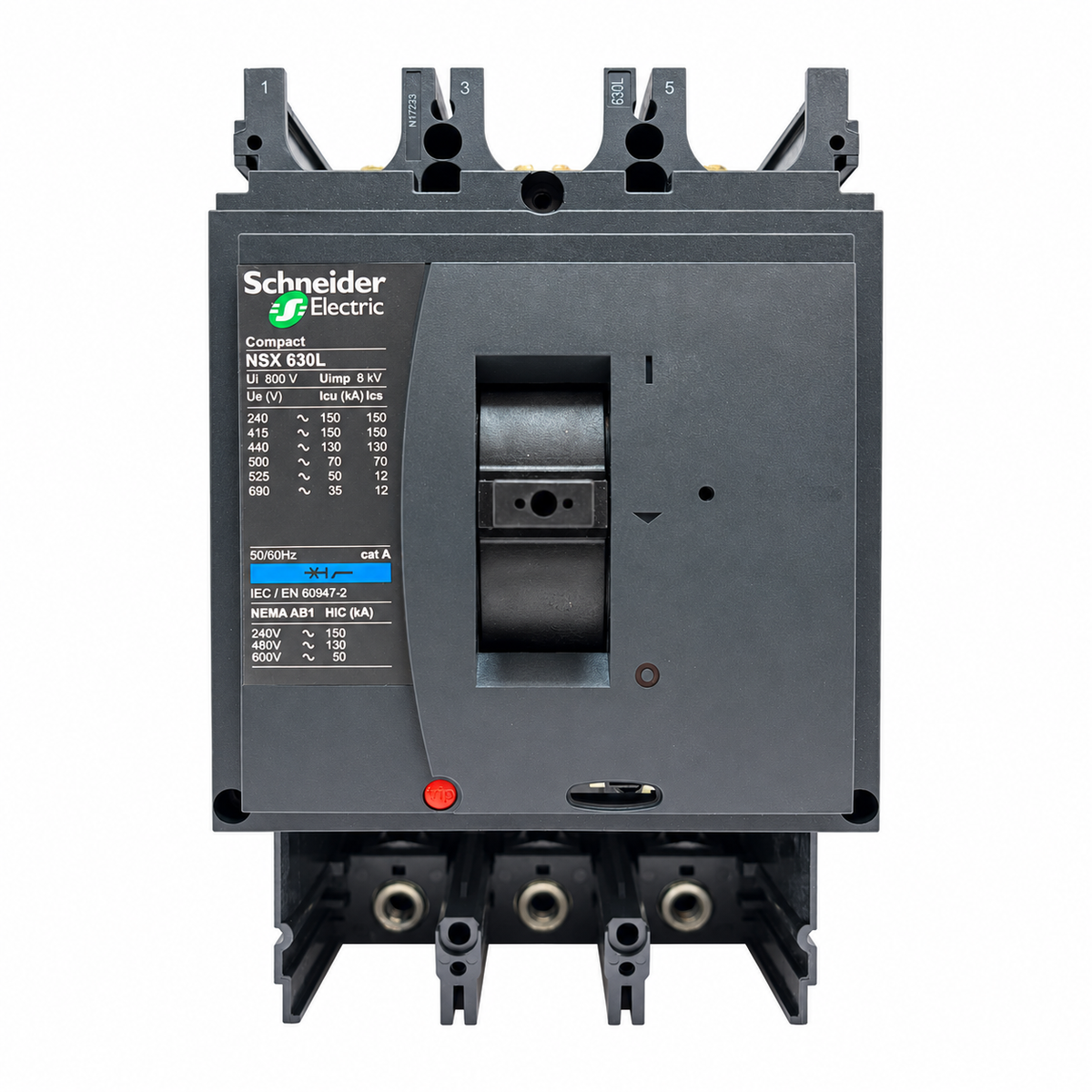Schneider Electric Compact NSX 630L 3P Megszakító alaptest (LV432805)