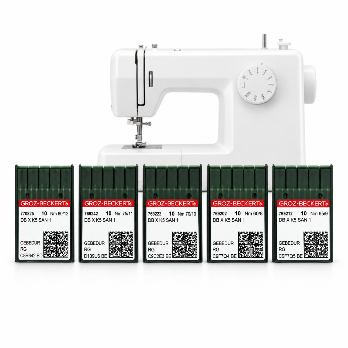 Groz-Beckert DB X K5 SAN 1 varrógéptű-készlet – 50 db/doboz