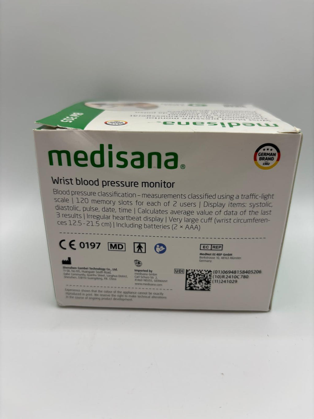 Elektronikus vérnyomásmérő Medisana BW 315 -csuklóra-