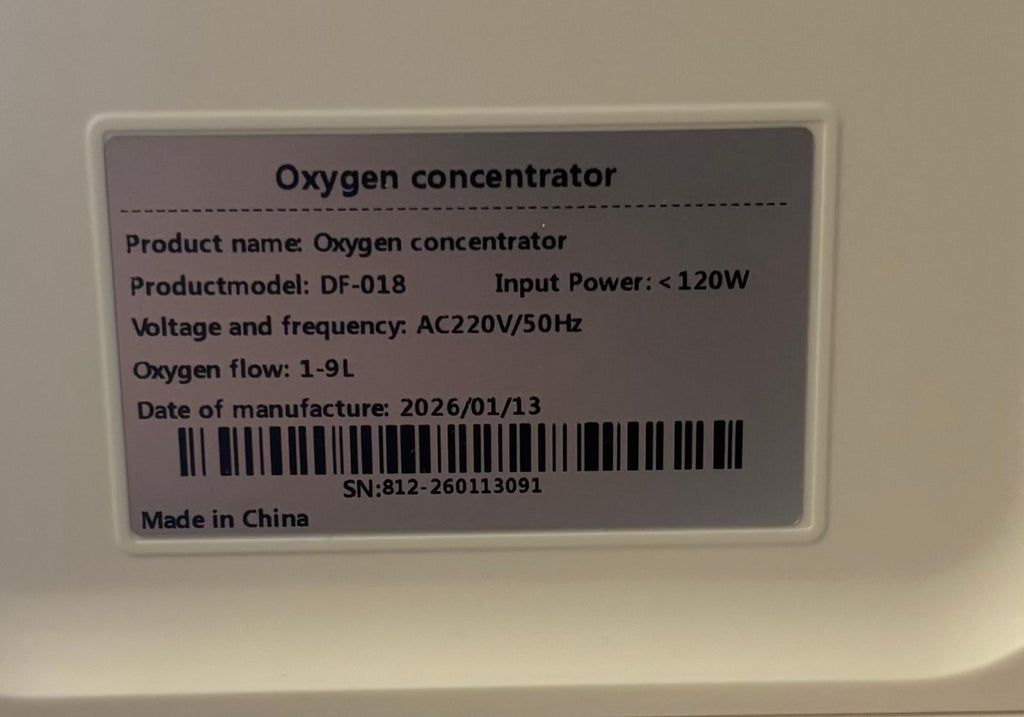 Oxigénkoncentrátor otthoni használatra DF-018 (220V-50-60Hz)