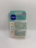MAM Comfort szilikon cumi szett 3–12 hónapos korig, sterilizáló dobozzal (2 db)