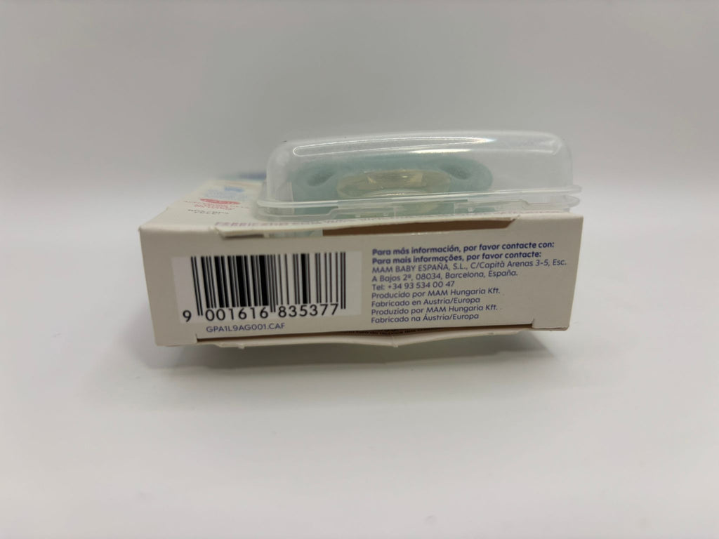 MAM Comfort szilikon cumi szett 3–12 hónapos korig, sterilizáló dobozzal (2 db)