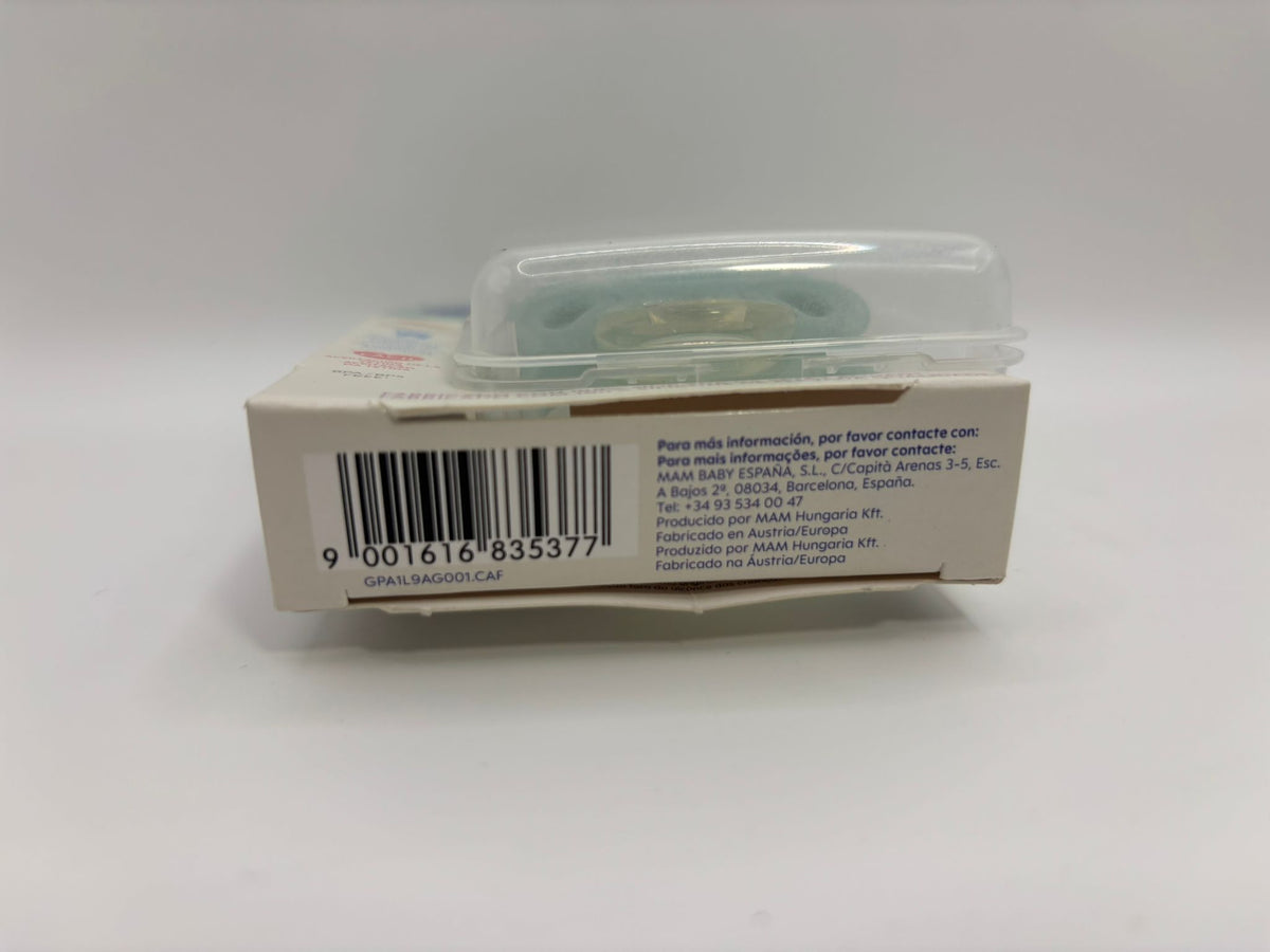 MAM Comfort szilikon cumi szett 3–12 hónapos korig, sterilizáló dobozzal (2 db)