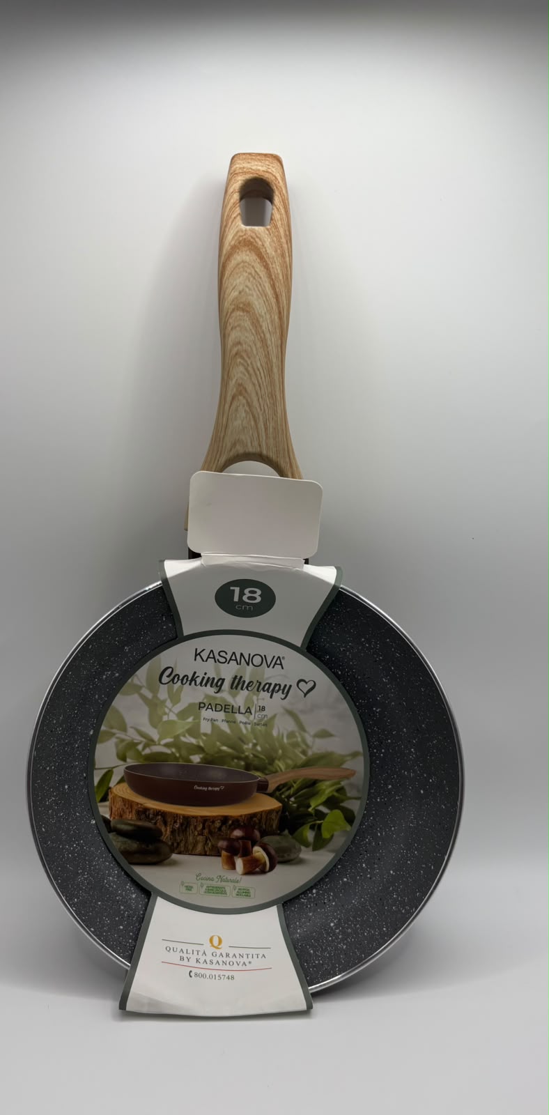 Kasanova Cooking Therapy tapadásmentes serpenyő – 18 cm