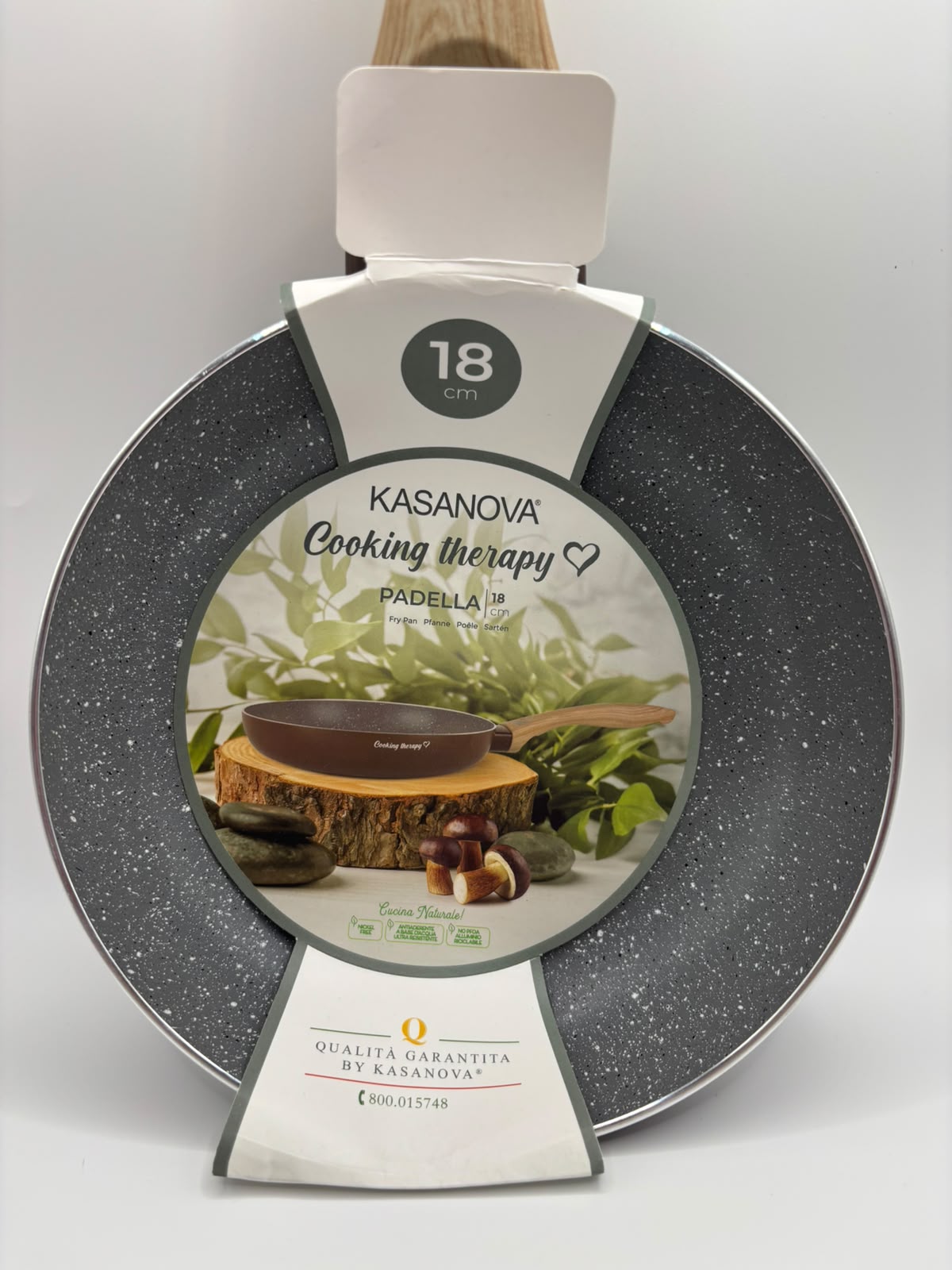 Kasanova Cooking Therapy tapadásmentes serpenyő – 18 cm