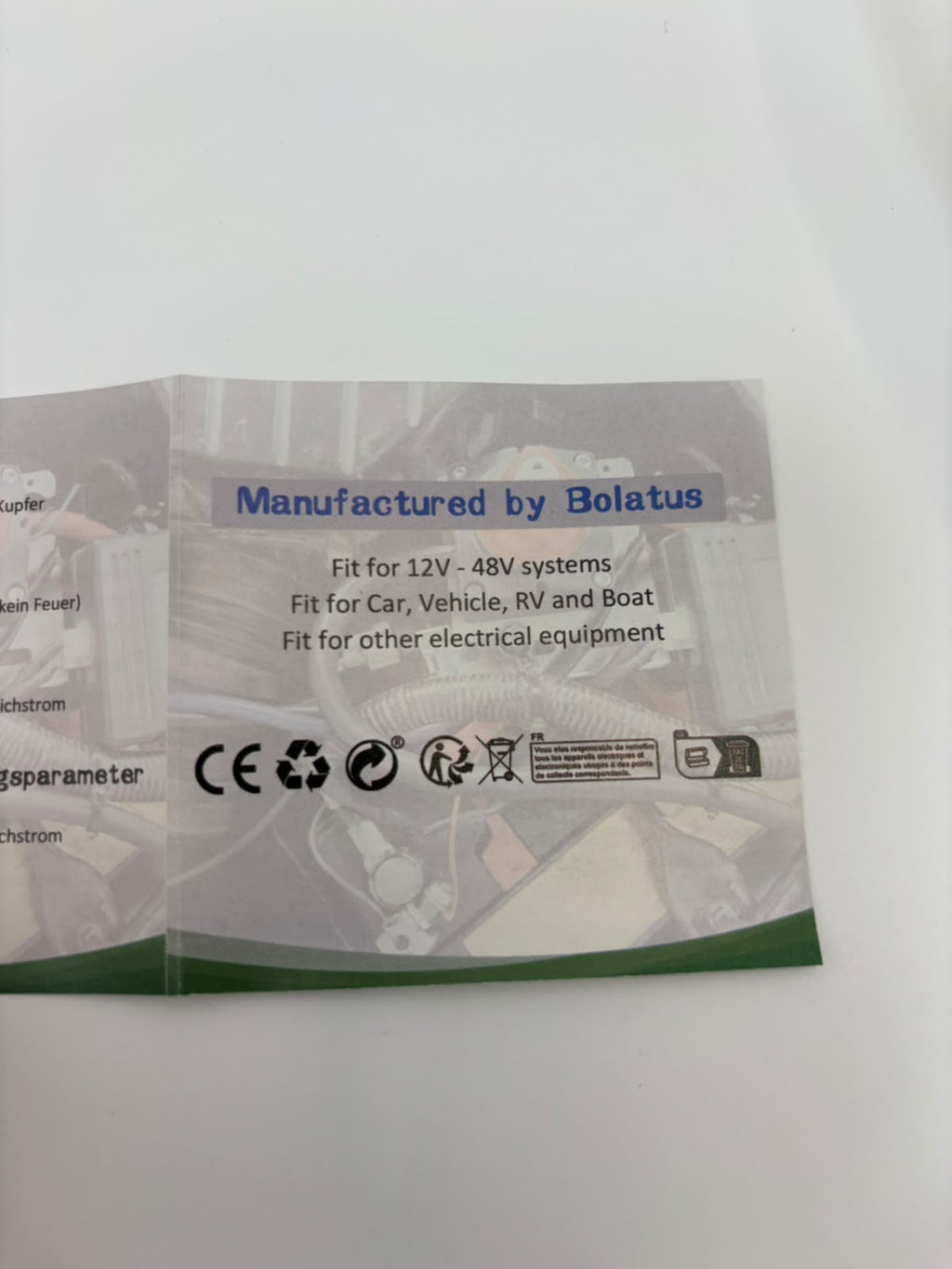 Bolatus 12V–48V akkumulátor áramtalanító kapcsoló