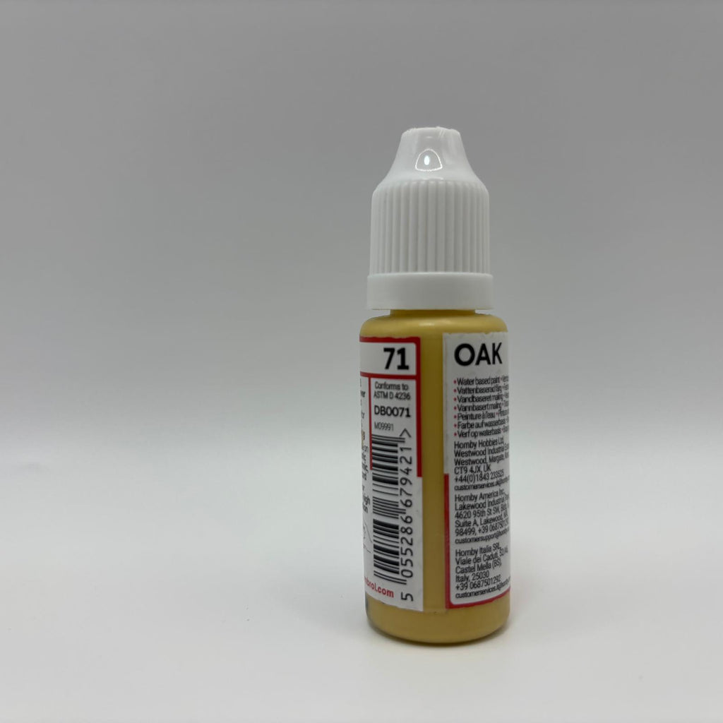 Humbrol Gen 3 No. 71 Oak selyemfényű akril makettfesték, 17 ml