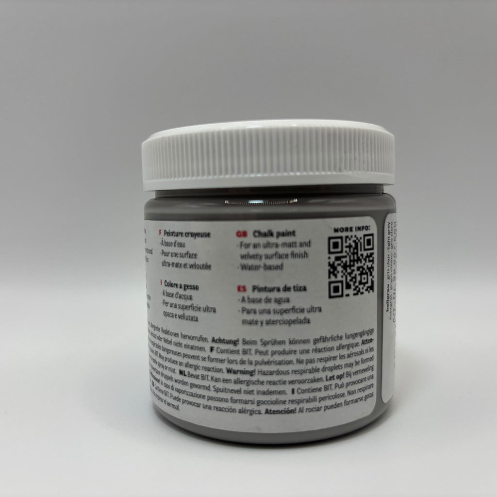 Rayher DecoArt Chalky Finish krétafesték, világosszürke, 118 ml