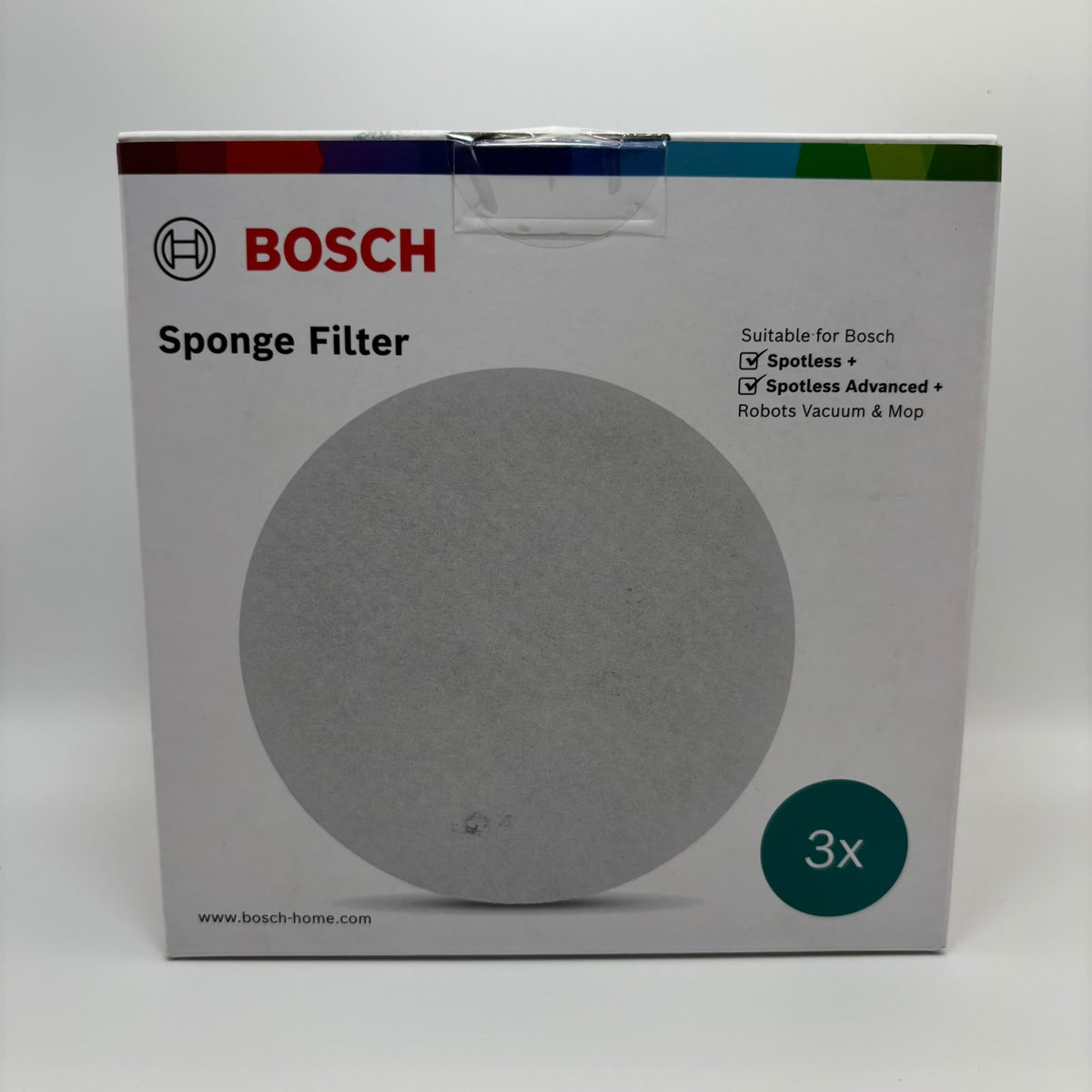 Bosch BHZRSFD szivacsszűrő Spotless és Spotless Advanced robotporszívókhoz (3 db)