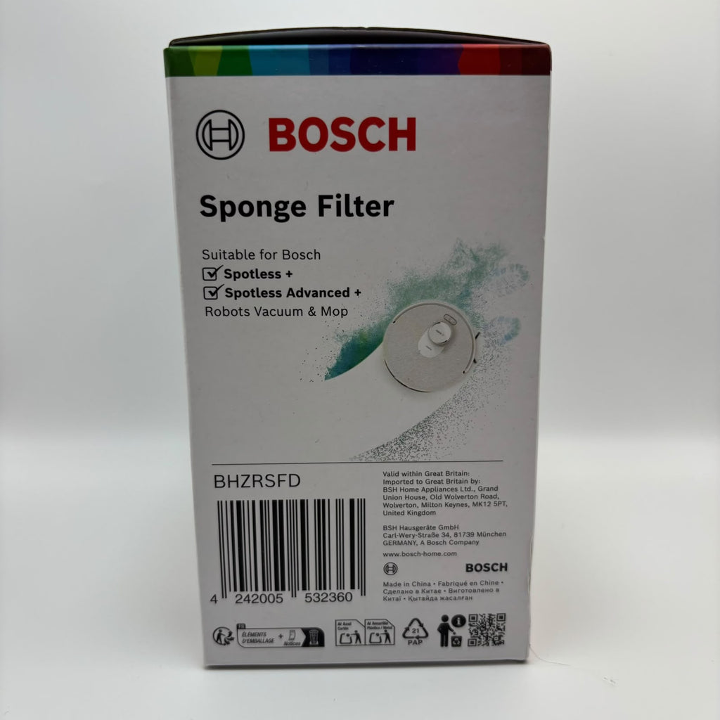 Bosch BHZRSFD szivacsszűrő Spotless és Spotless Advanced robotporszívókhoz (3 db)