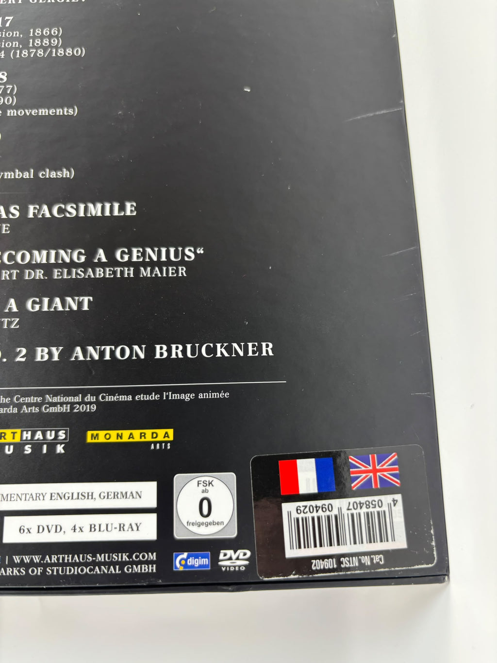 Anton Bruckner: The Symphonies – Valery Gergiev, Munich Philharmonic (Exkluzív díszdobozos gyűjtői kiadás: 6 DVD + 4 Blu-ray + Könyv + Hasonmás melléklet)