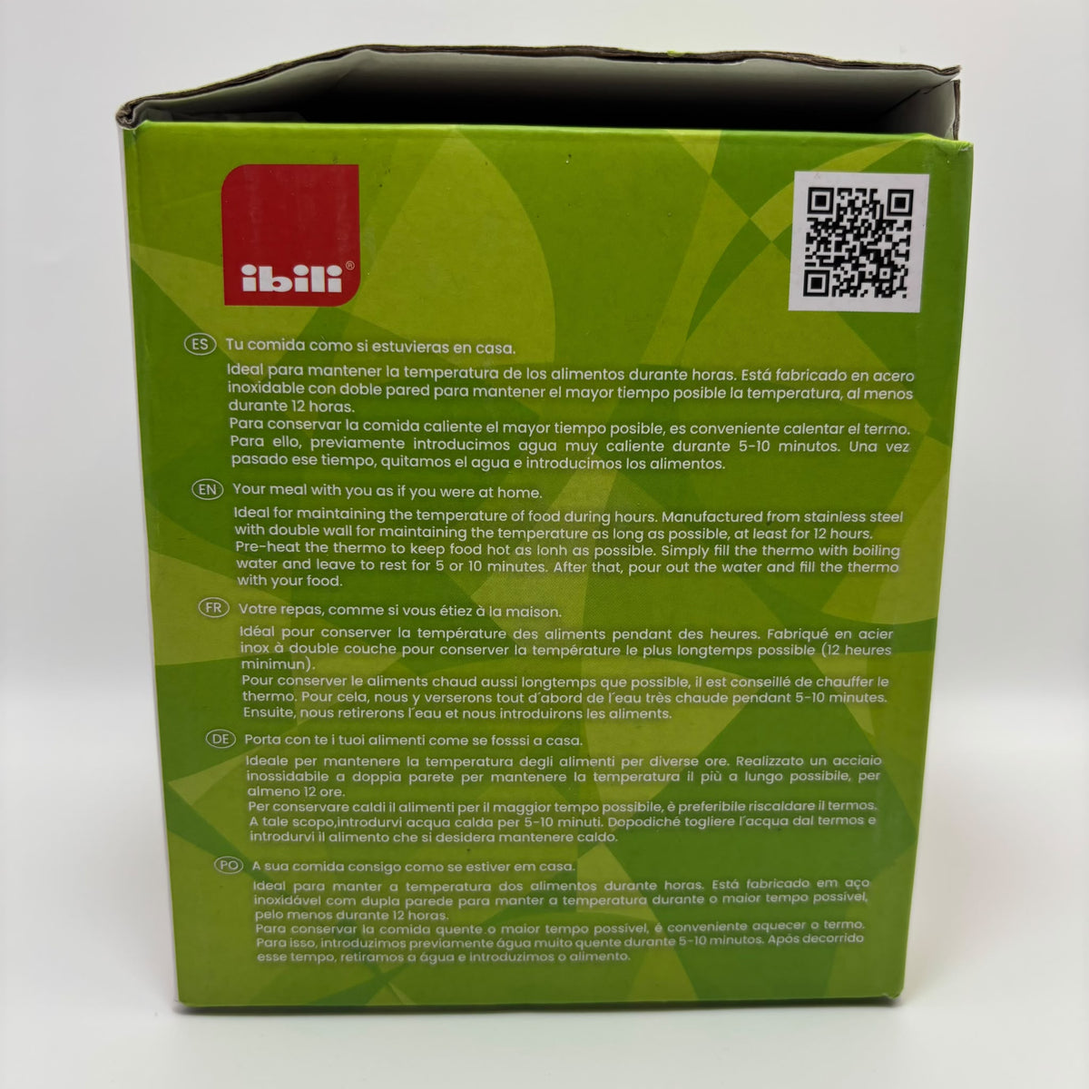 Ibili rozsdamentes acél ételtermosz – 750 ml