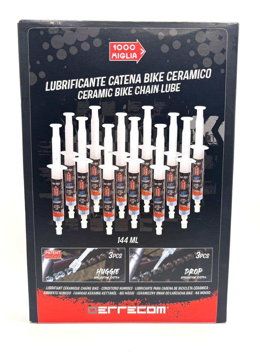 Errecom 1000 Miglia kerámia kerékpárlánc-kenőanyag – 12 × 12 ml