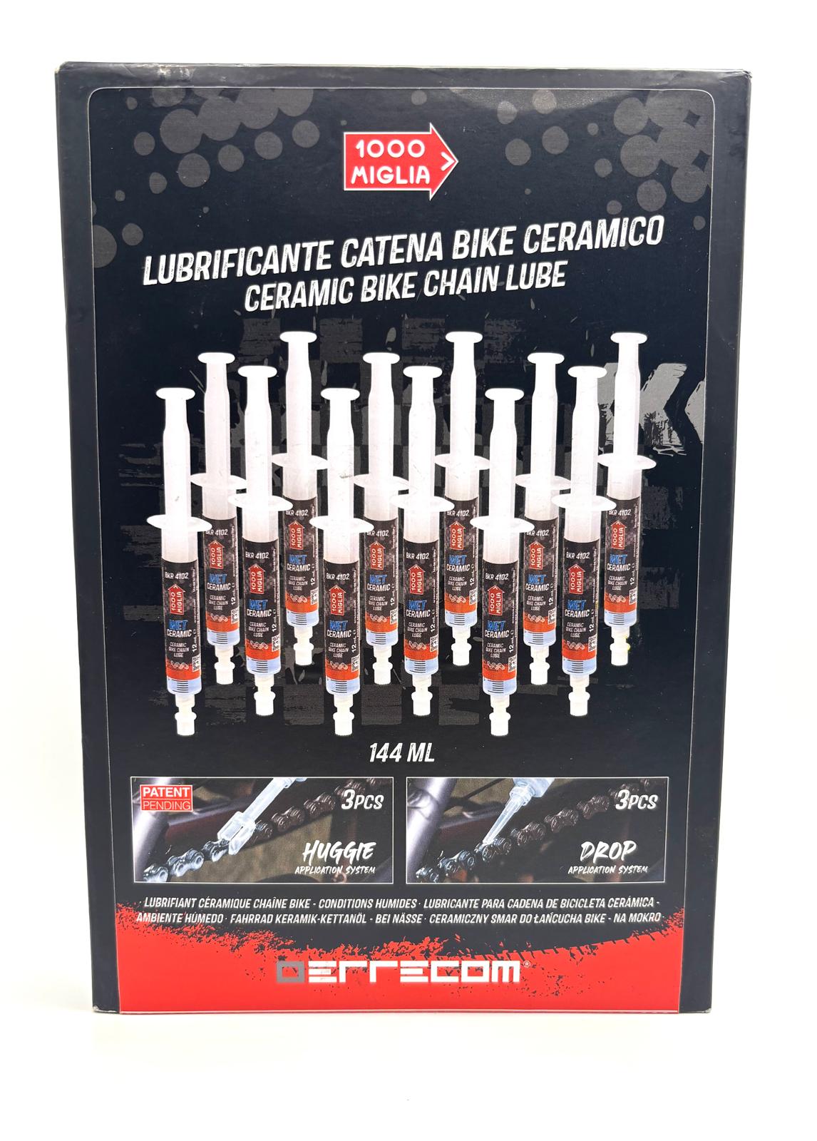 Errecom 1000 Miglia kerámia kerékpárlánc-kenőanyag – 12 × 12 ml