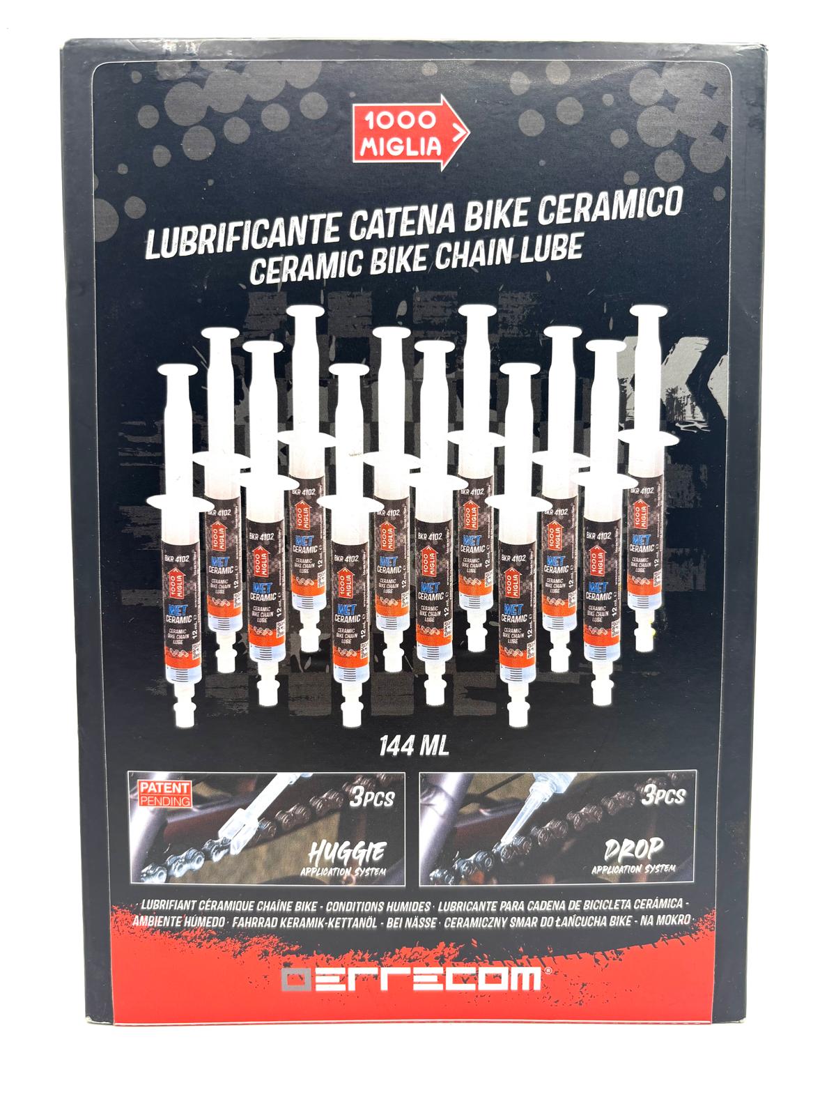 Errecom 1000 Miglia kerámia kerékpárlánc-kenőanyag – 12 × 12 ml