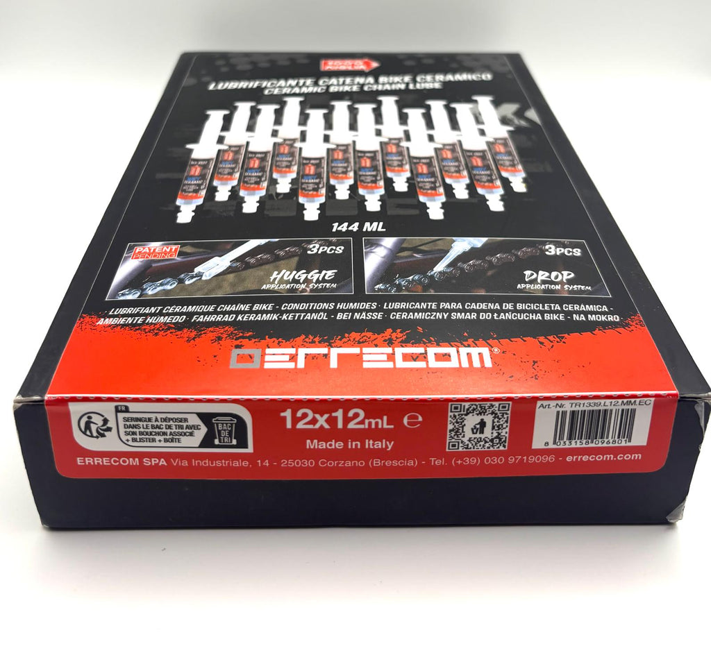 Errecom 1000 Miglia kerámia kerékpárlánc-kenőanyag – 12 × 12 ml