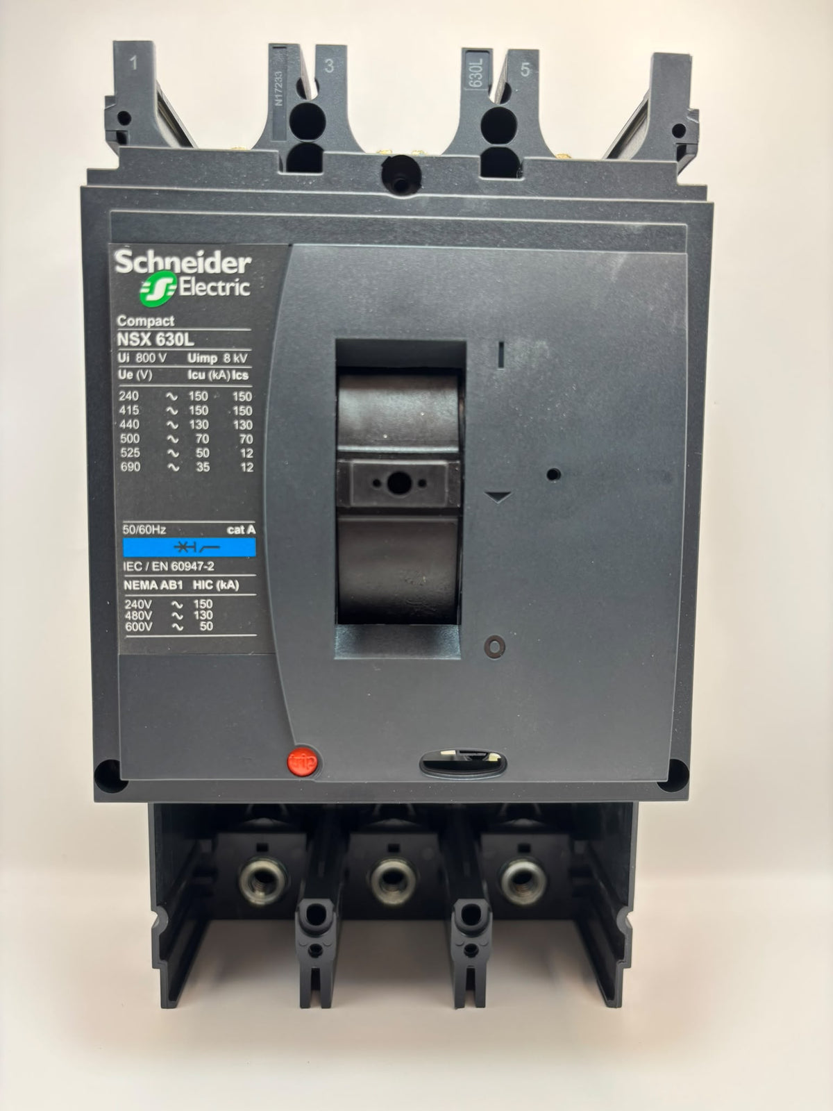 Schneider Electric Compact NSX 630L 3P Megszakító alaptest (LV432805)