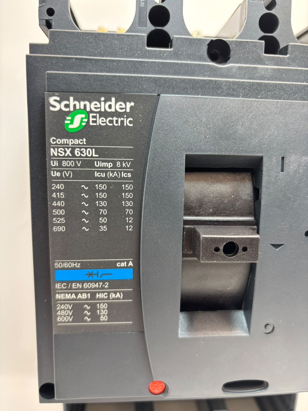 Schneider Electric Compact NSX 630L 3P Megszakító alaptest (LV432805)