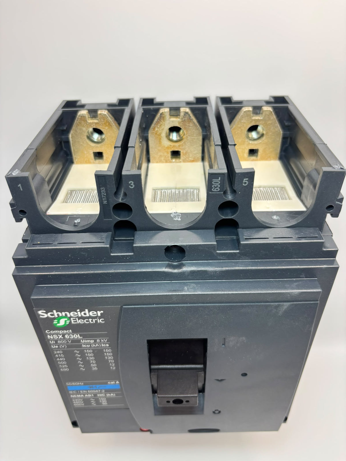 Schneider Electric Compact NSX 630L 3P Megszakító alaptest (LV432805)