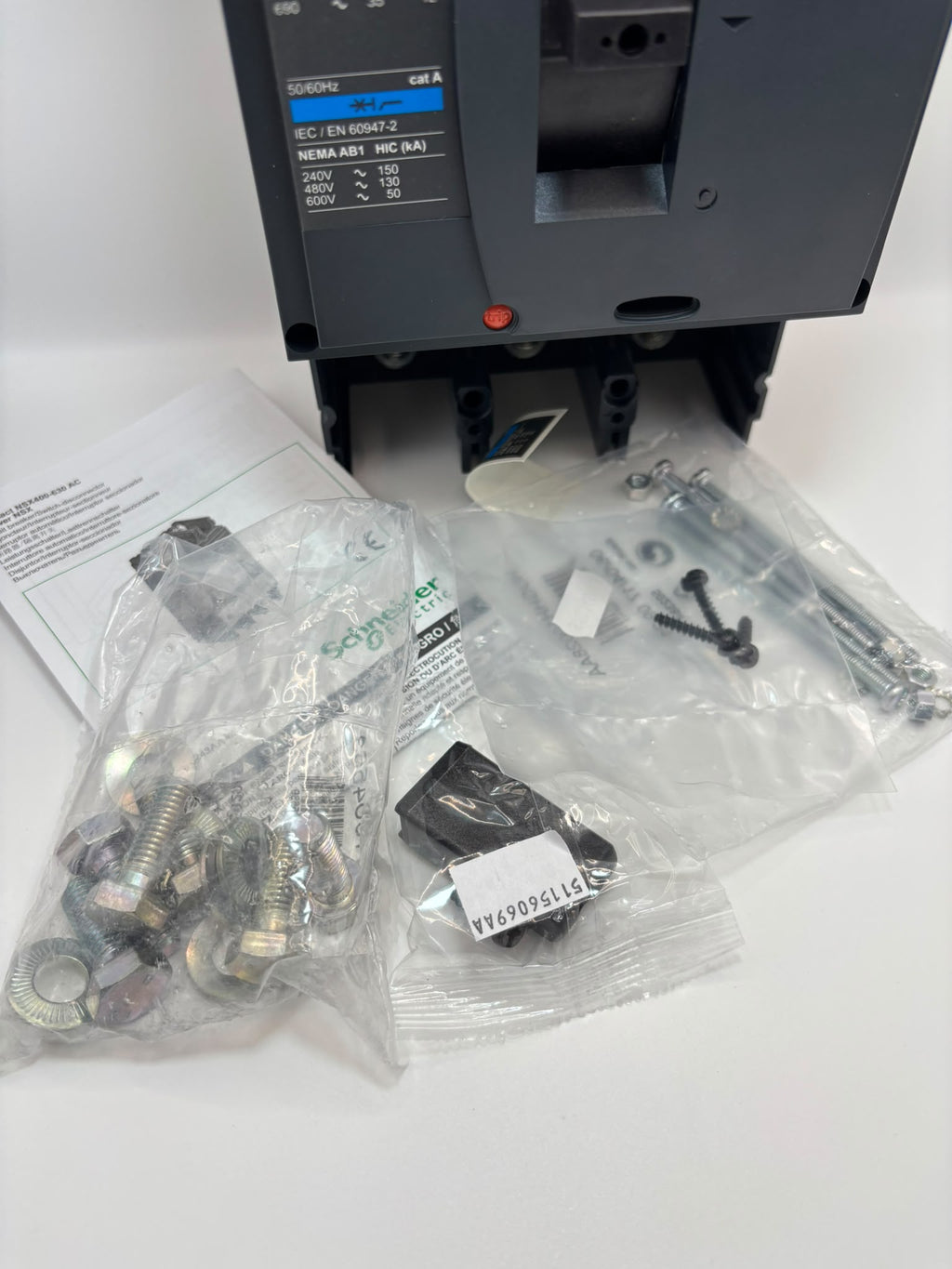 Schneider Electric Compact NSX 630L 3P Megszakító alaptest (LV432805)