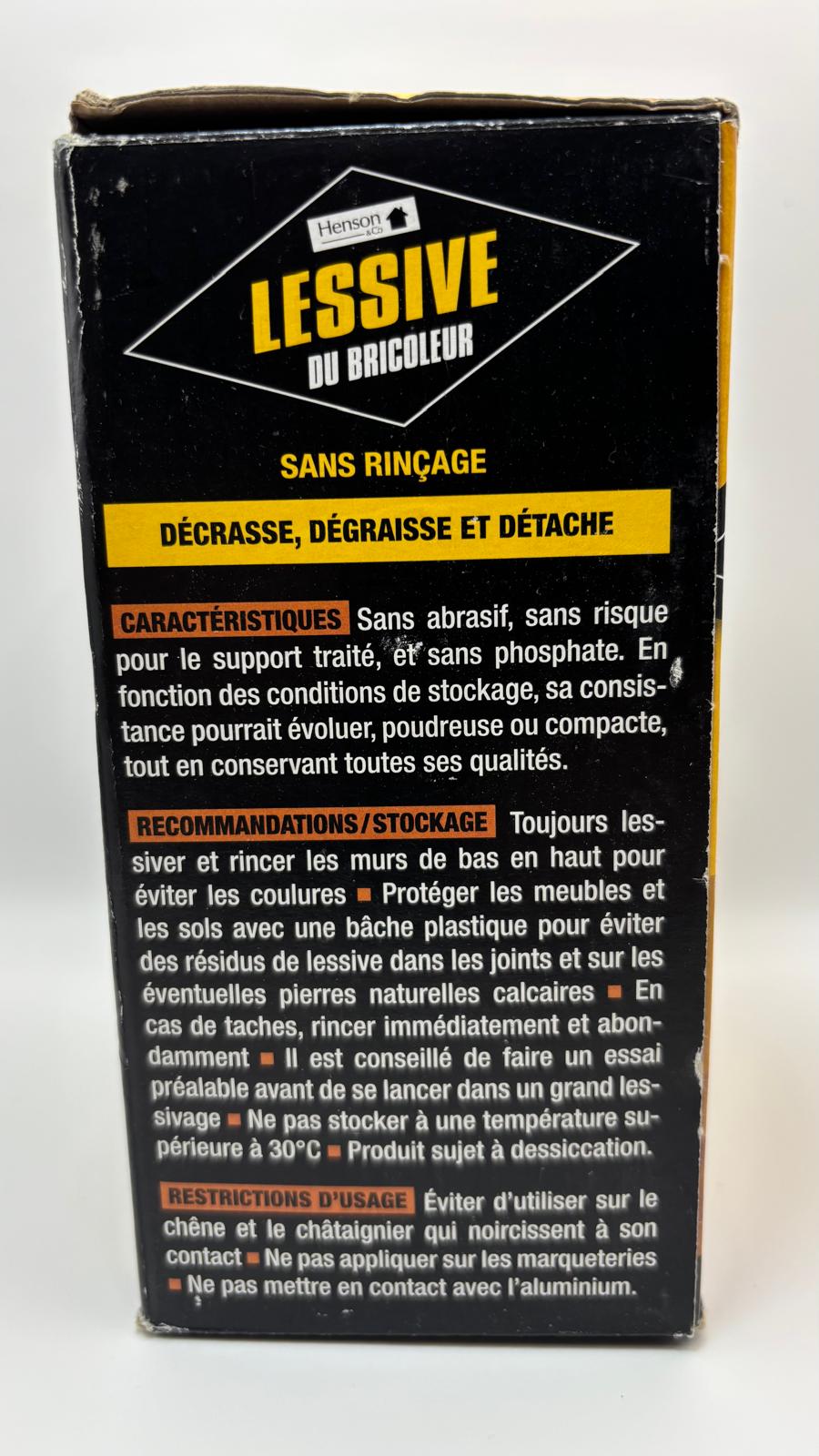 Henson & Co Lessive du Bricoleur Felülettisztító és Zsírtalanító Por 1,4 kg