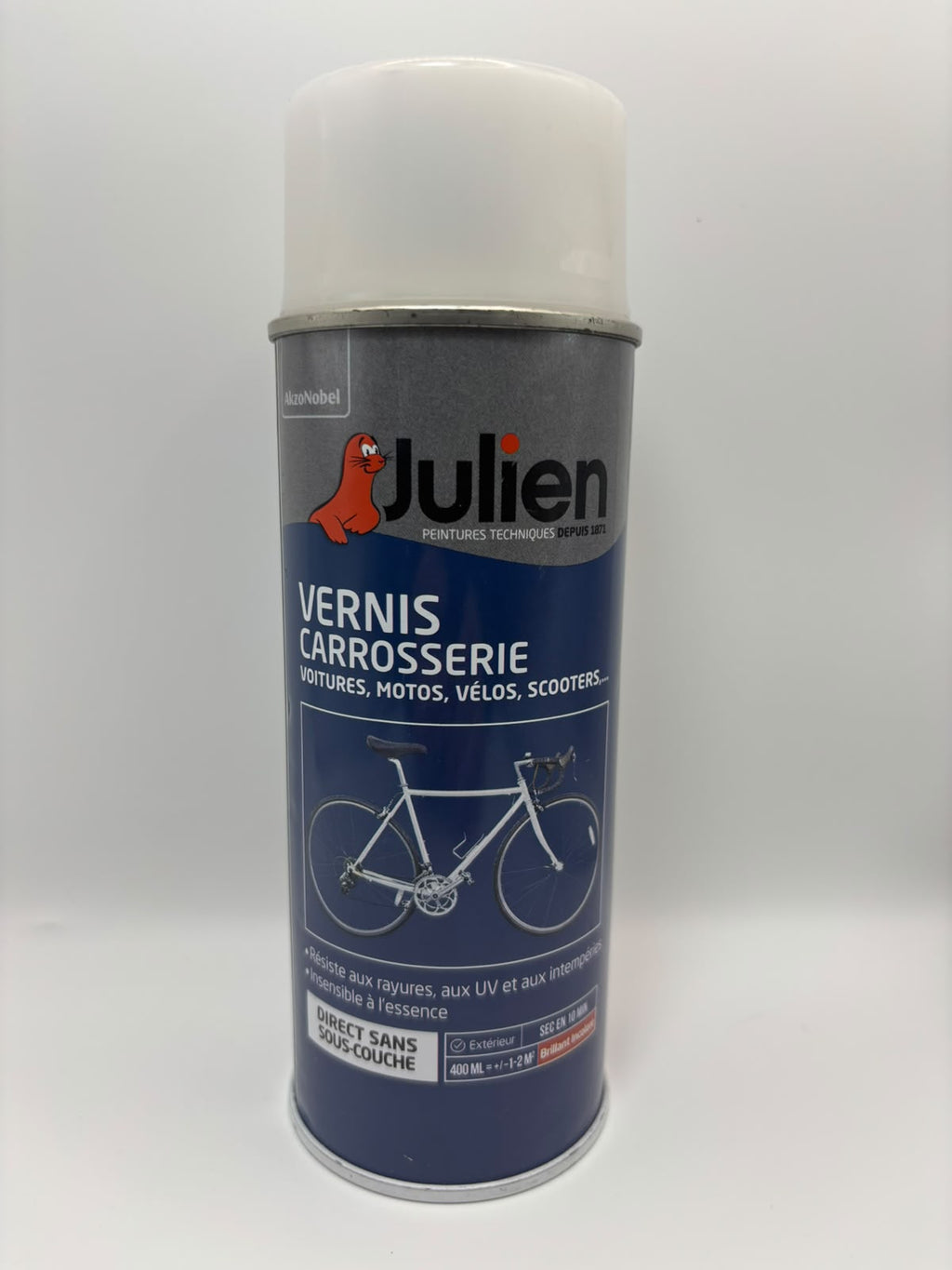 Julien karosszérialakk spray – elölnézet