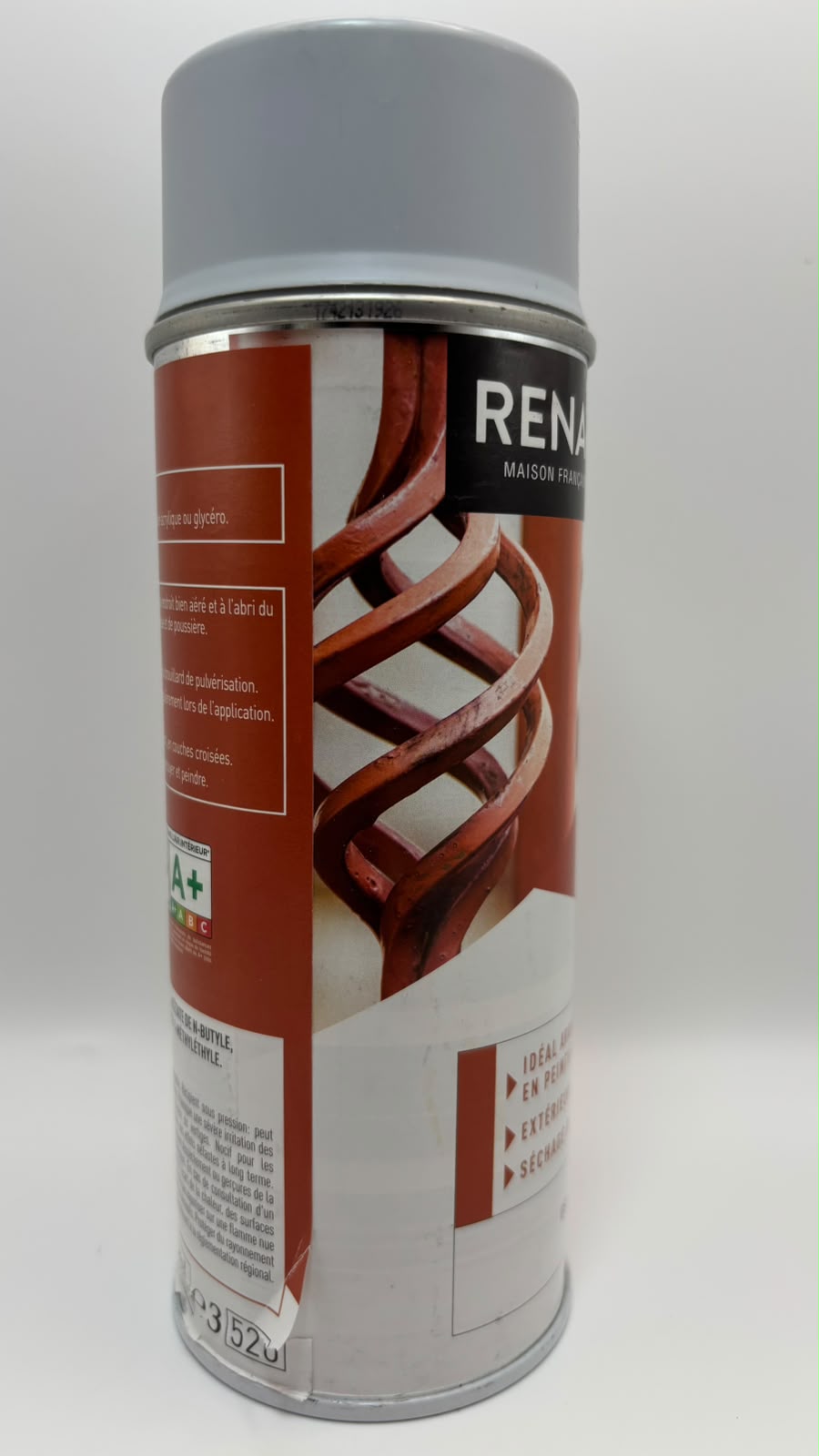 Renaulac rozsdagátló alapozó spray oldalnézet
