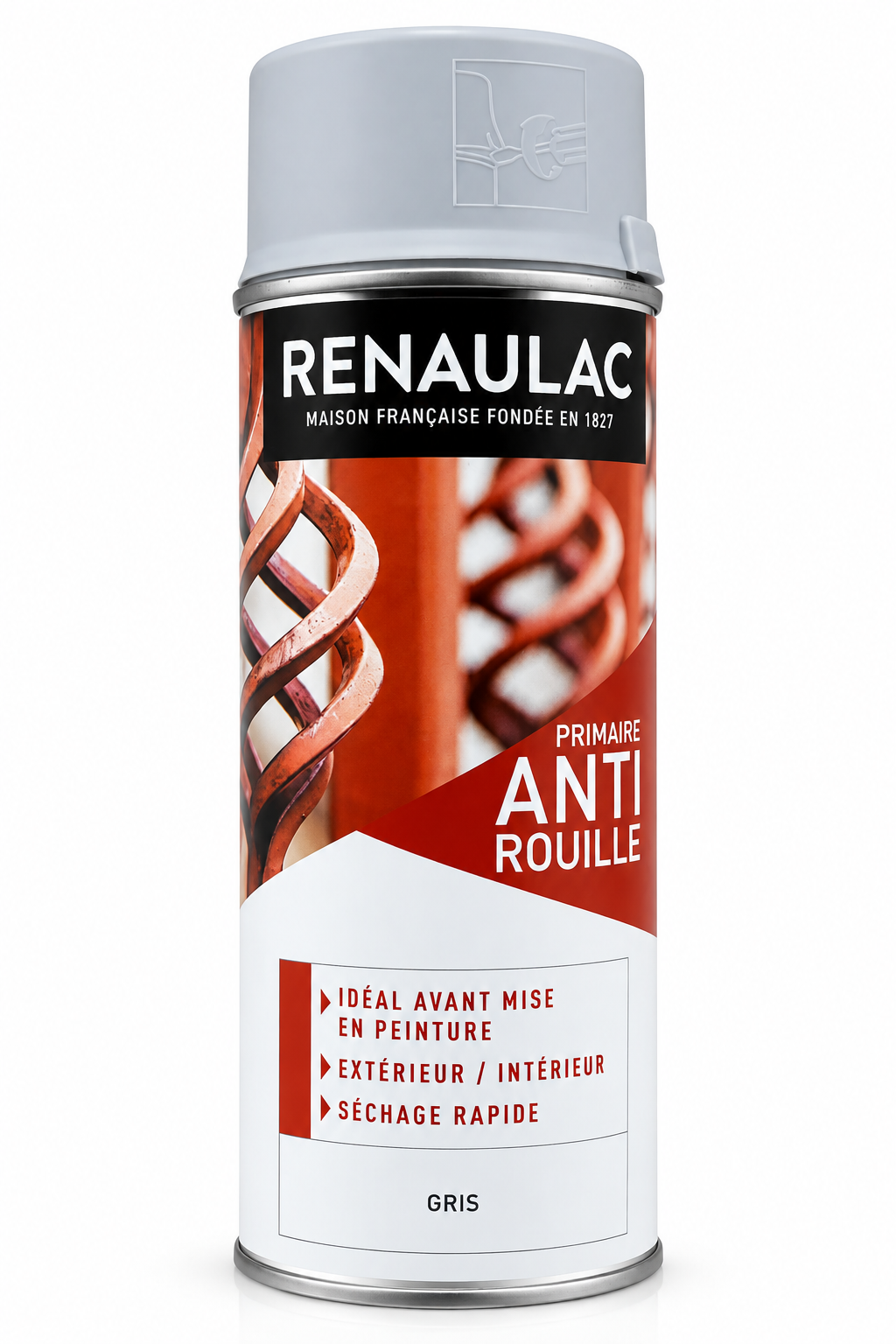 Renaulac szürke rozsdagátló alapozó spray 400 ml